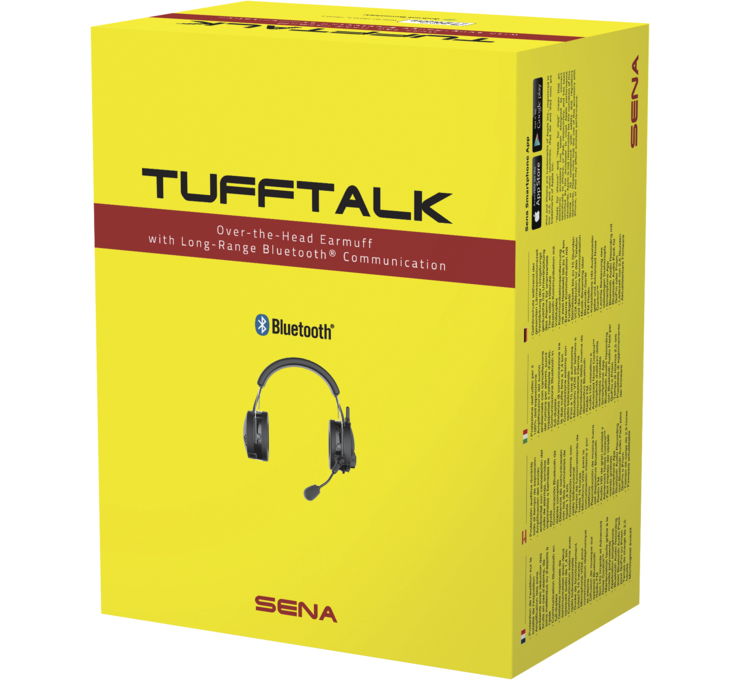 Sena Tufftalk Over-The-Head Earmuff Bluetooth Communication System