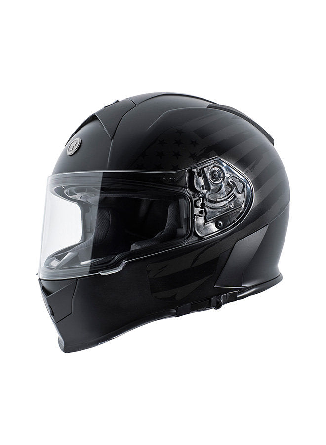 TORC T-14B Black Flag Full Face Bluetooth Motorcycle Helmet (XS - 2XL)