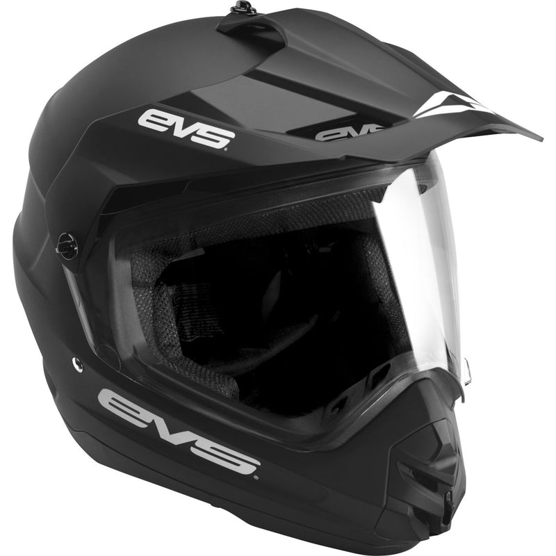 EVS T5 Dual Sport Venture Solid Motorcycle Helmet