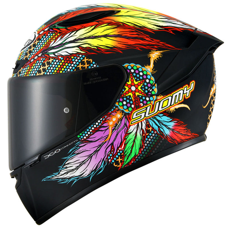 Suomy Track-1 Chieftain Full Face Motorcycle Helmet (XS - 2XL)