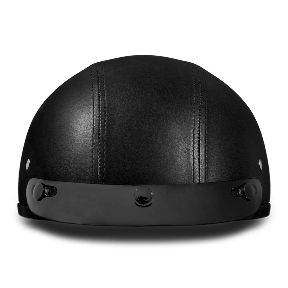 Daytona Leather Skull Cap Half Motorcycle Helmet (XS - 4XL)