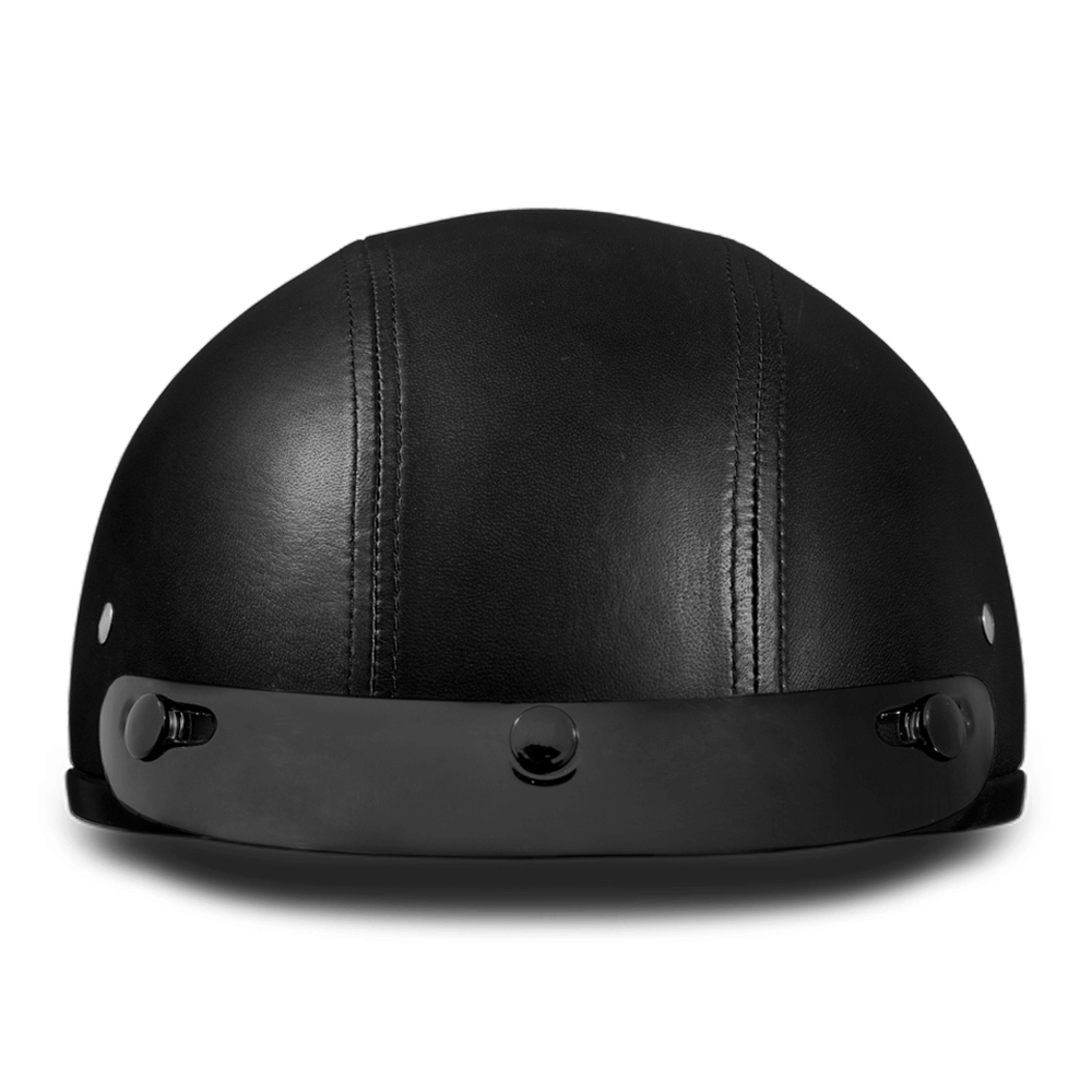 D.O.T. Daytona Skull Cap- Leather Covered 3XL D.O.T. Daytona Skull Cap- Leather Covered 3XL