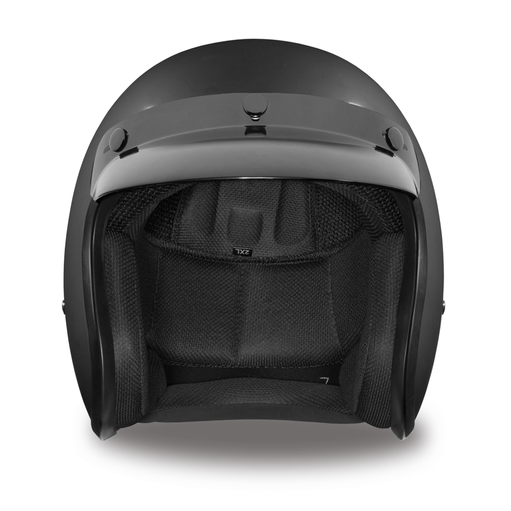 Daytona Cruiser Helmet Dull Black (Size: M) Daytona Cruiser Helmet Dull Black (Size: M)