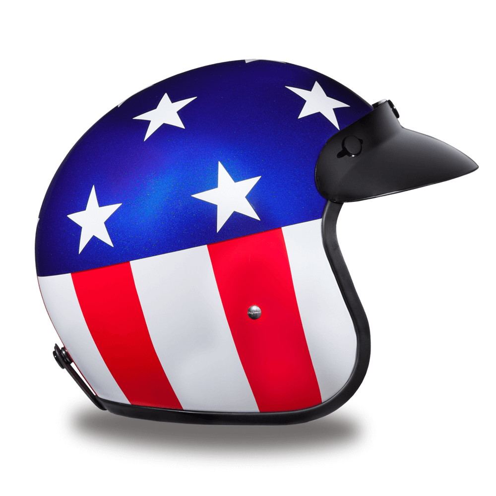 Daytona Cruiser Captain America Helmet, L Daytona Cruiser Captain America Helmet, L