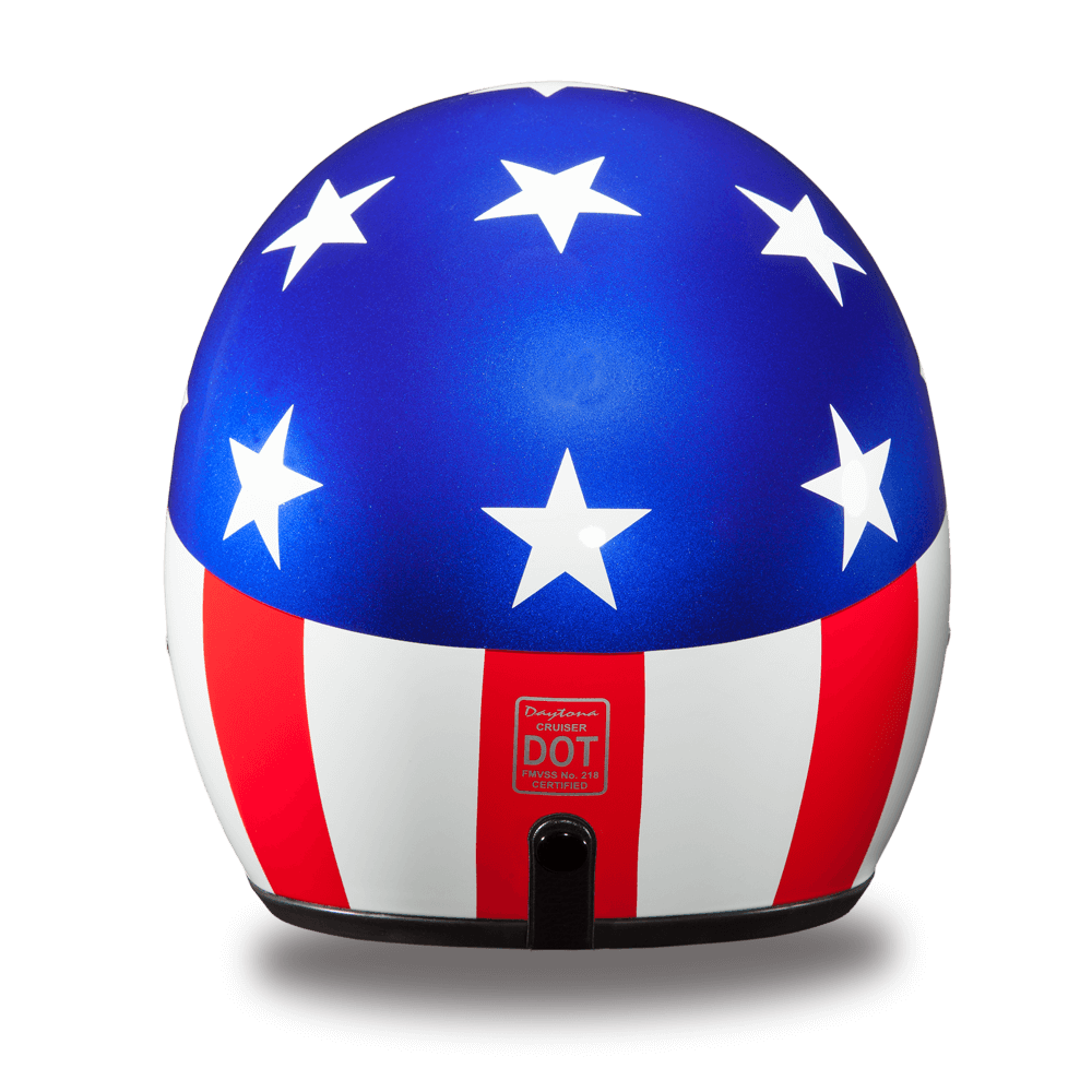 Daytona Cruiser Captain America Helmet, L Daytona Cruiser Captain America Helmet, L