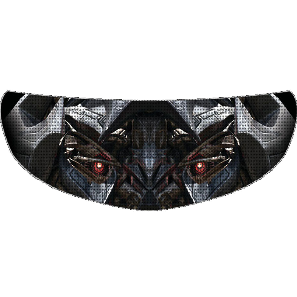 Skullskins Deception Megatron Motorcycle Helmet Shield Sticker