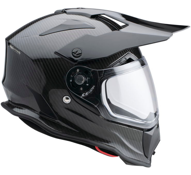 Firstgear Hyperion Carbon Black Dual Sport Motorcycle Helmet