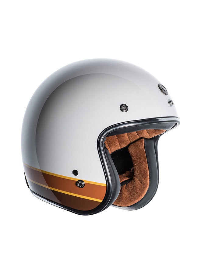 Torc T-50 ISO Bars 3/4 Face Retro Motorcycle Helmet