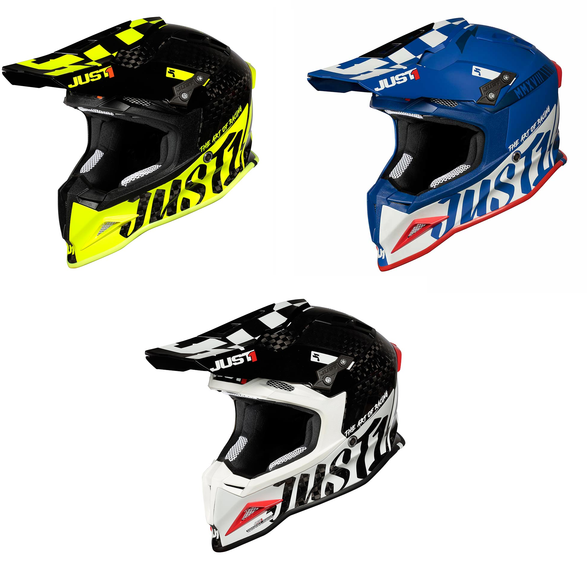 Just1 J12 Pro Racer Helmet (Three Colors) (XS-XXL)