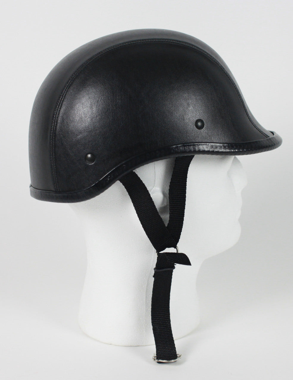 Rodia Leather Jockey Polo Novelty Motorcycle Helmet
