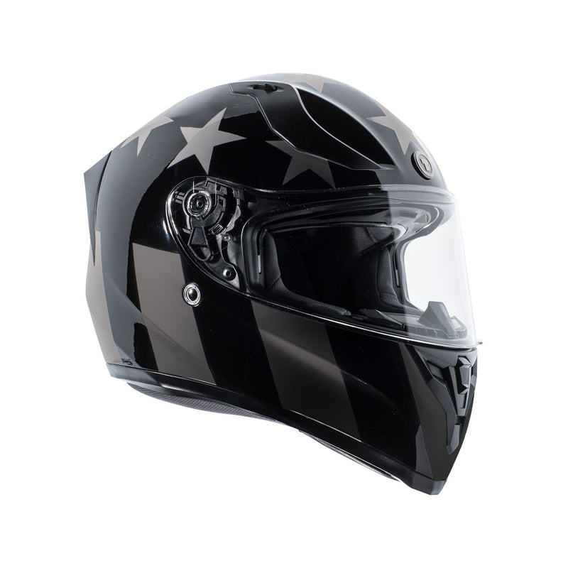 TORC T-15B Midnight Rider Bluetooth Full Face Street Motorcycle Helmet