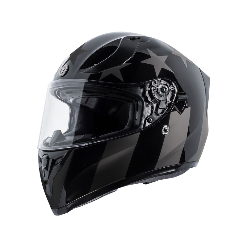 TORC T-15B Midnight Rider Bluetooth Full Face Street Motorcycle Helmet