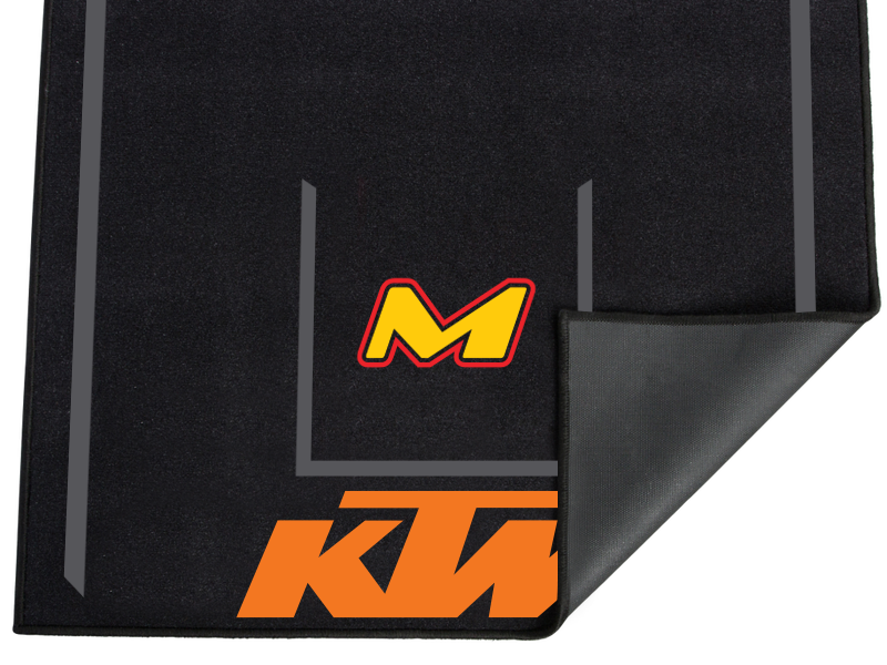 Moto-D KTM Large Motorcycle Garage and Track Floor Mat