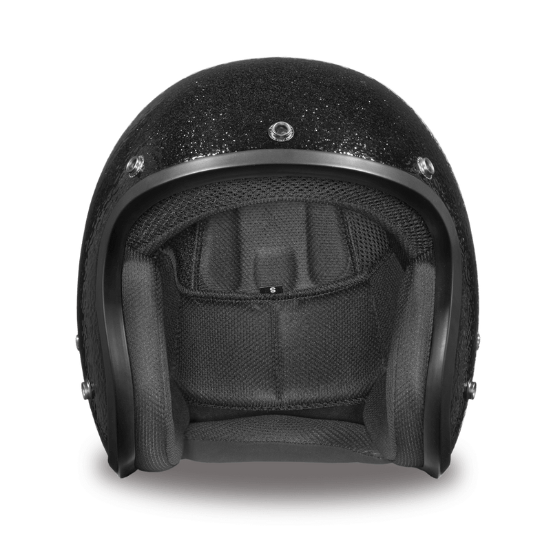 Daytona Cruiser Metal Flake Open Face Motorcycle Helmet (XS - 2XL)