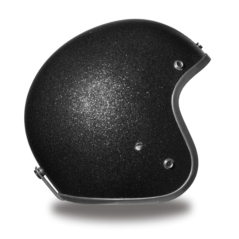 Daytona Cruiser Metal Flake Open Face Motorcycle Helmet (XS