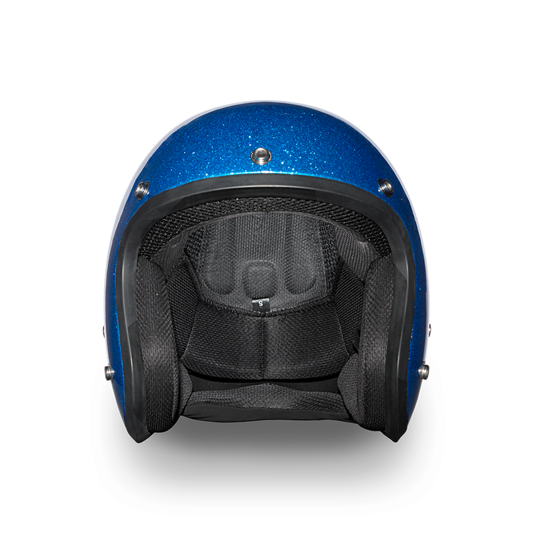 Daytona Cruiser Metal Flake Open Face Motorcycle Helmet (XS - 2XL)
