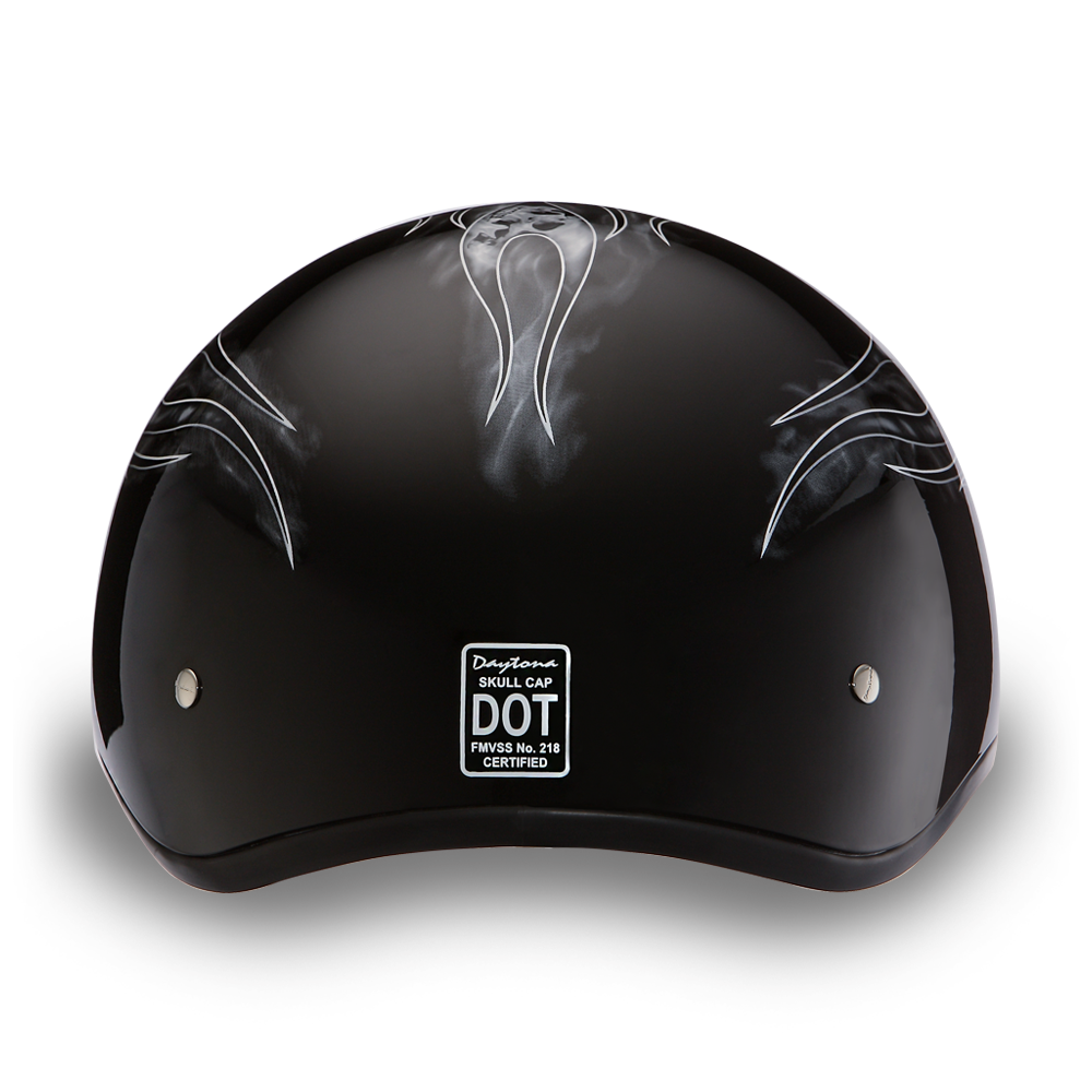 daytona skull cap motorcycle helmet DOT Approved Half Face DOT Approved Daytona Skull Cap