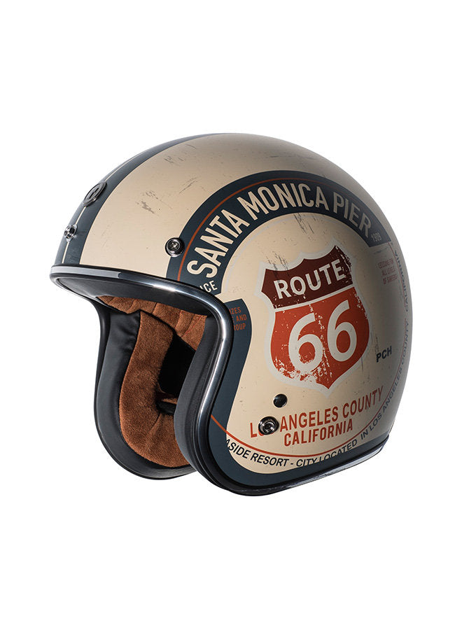 Torc T-50 PCH 3/4 Face Retro Motorcycle Helmet