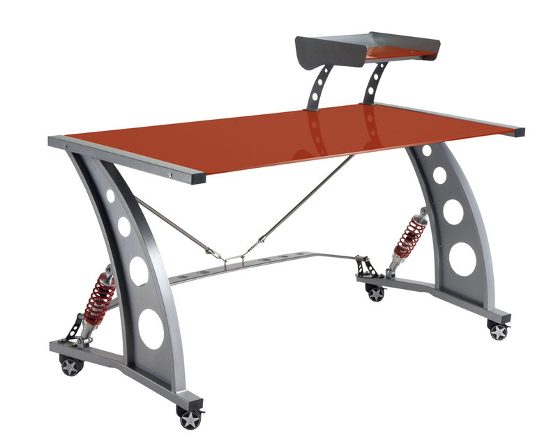 Pitstop Furniture Automotive Themed  GT Spoiler Desk w Shelf