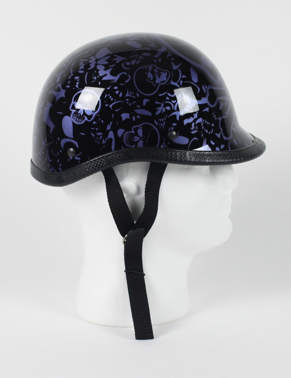 beanie polo style motorcycle helmet Rodia Boneyard Jockey Polo Novelty Motorcycle Helmet (4 Colors)