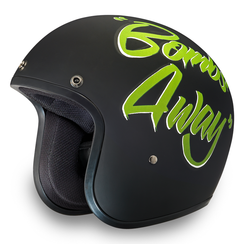 Daytona Cruiser Bombs Away Open Face Motorcycle Helmet (XS - 2XL)