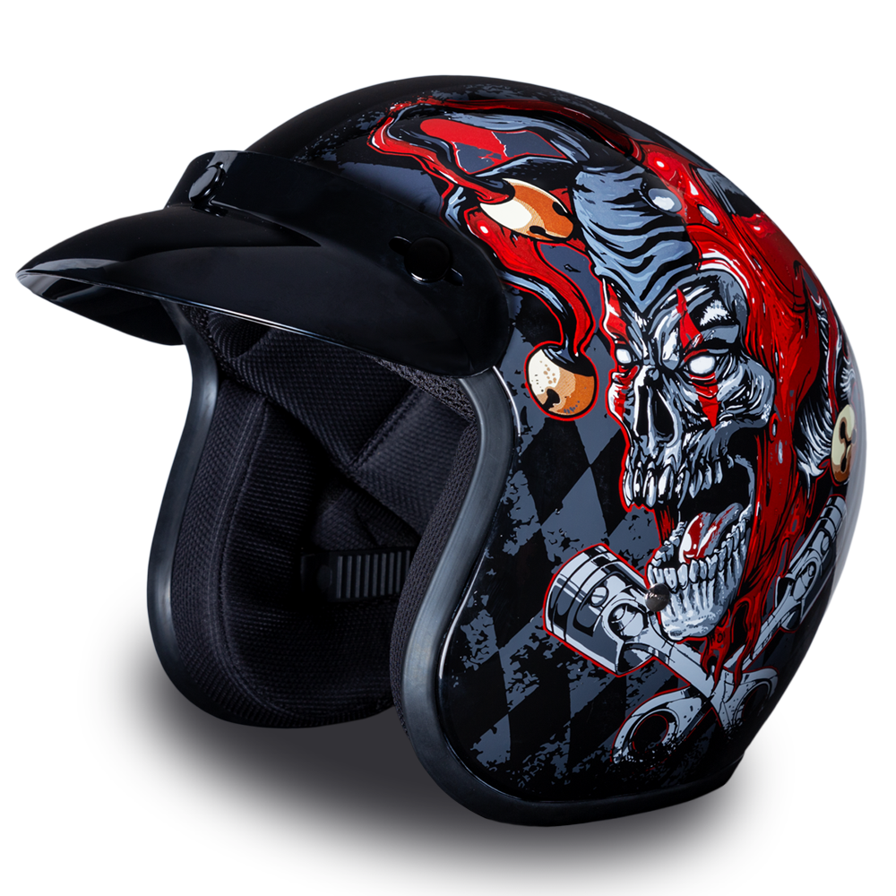 Daytona Cruiser Joker Open Face Motorcycle Helmet (XS - 2XL)