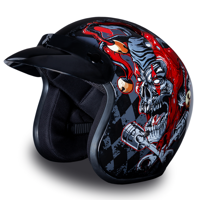 Daytona Cruiser Joker Open Face Motorcycle Helmet (XS - 2XL)