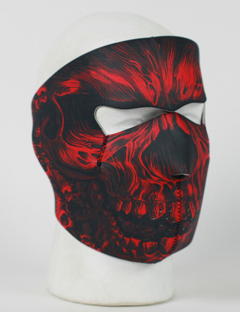 Red Shredder Protective Neoprene Full Face Ski Mask