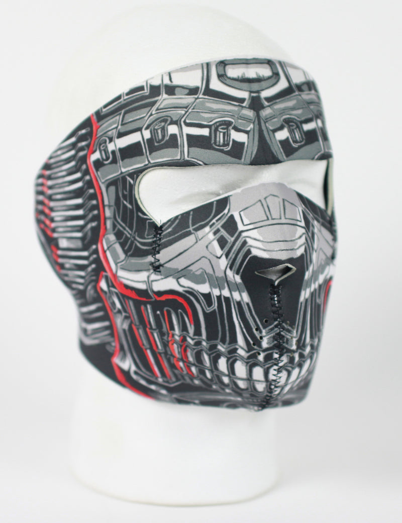 Robo Skull Protective Neoprene Full Face Ski Mask