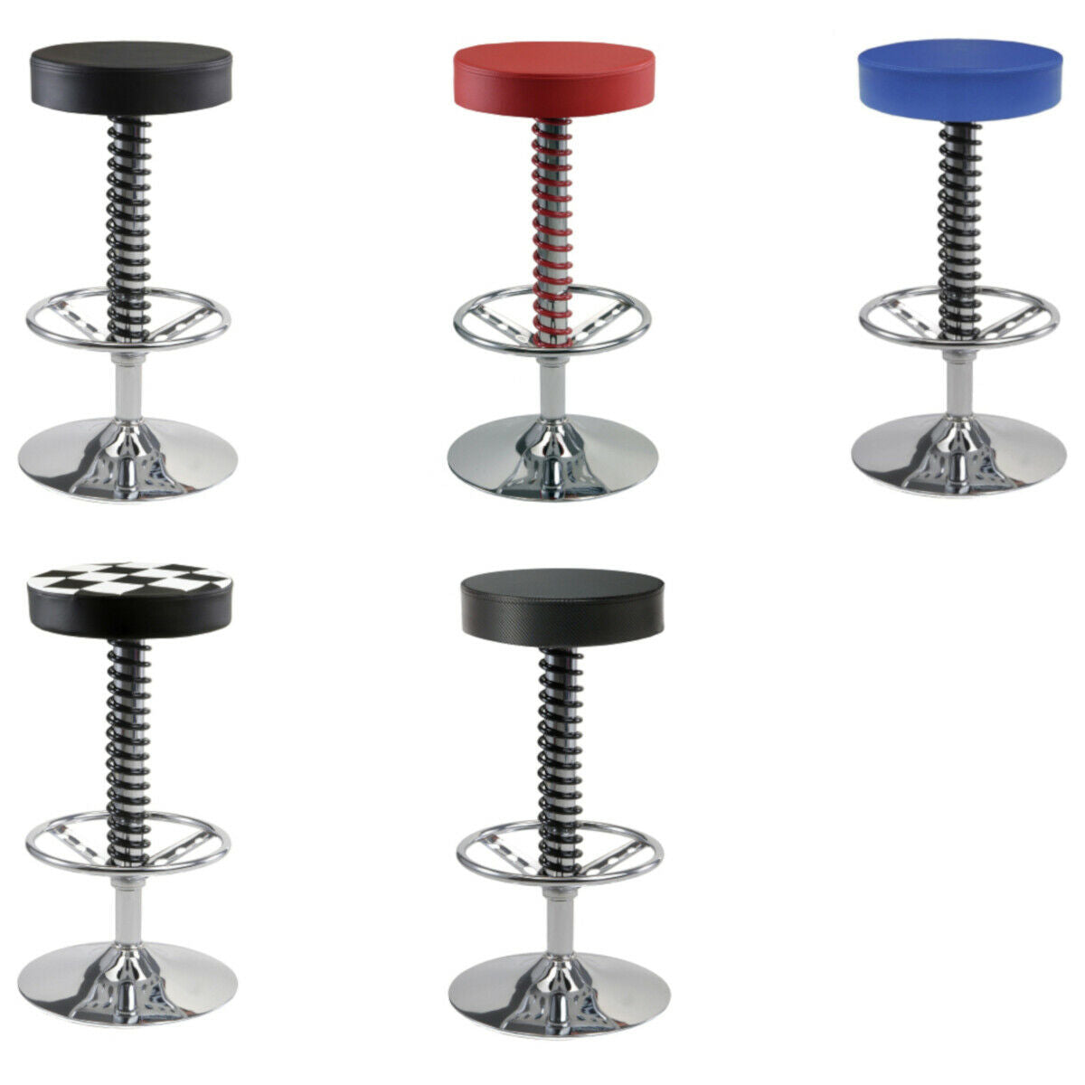 Pitstop Furniture Automotive Themed Pit Crew Bar Stool