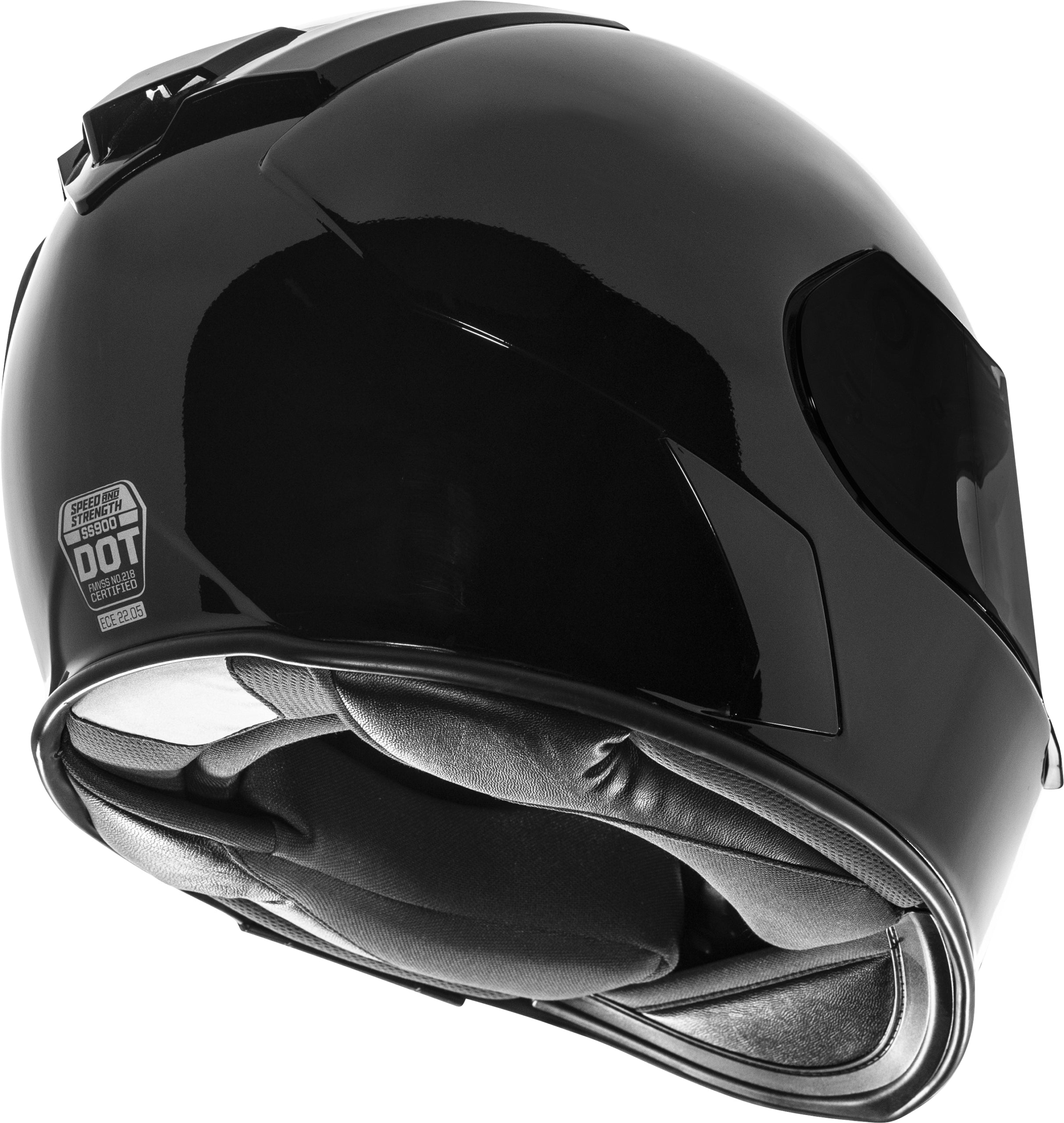 Speed & Strength SS900 Solid Full Face Motorcycle Helmet (3 Colors)