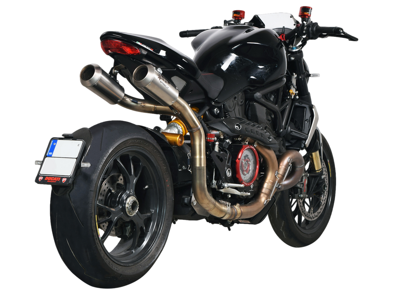Spark Ducati Monster 1200 R / S Double GP Titanium Semi-Full Exhaust System