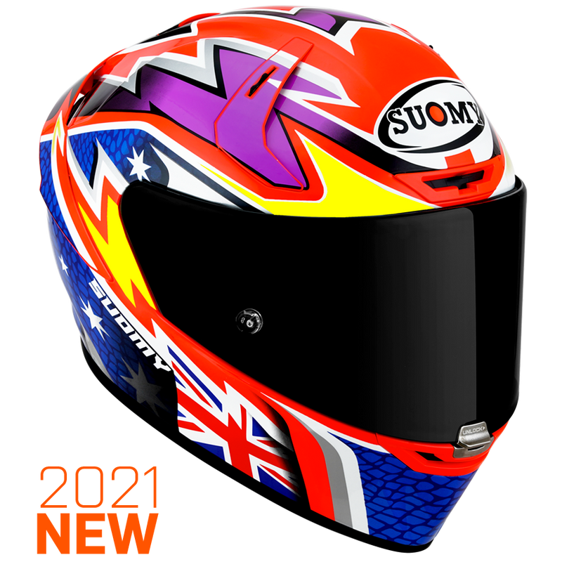 SUOMY SR-GP Top Racer Legacy Motorcycle Helmet (XS-2XL)
