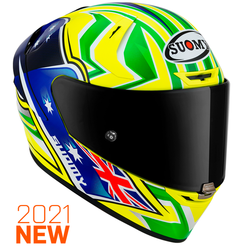 SUOMY SR-GP Top Racer Full Face Motorcycle Helmet (XS-2XL)