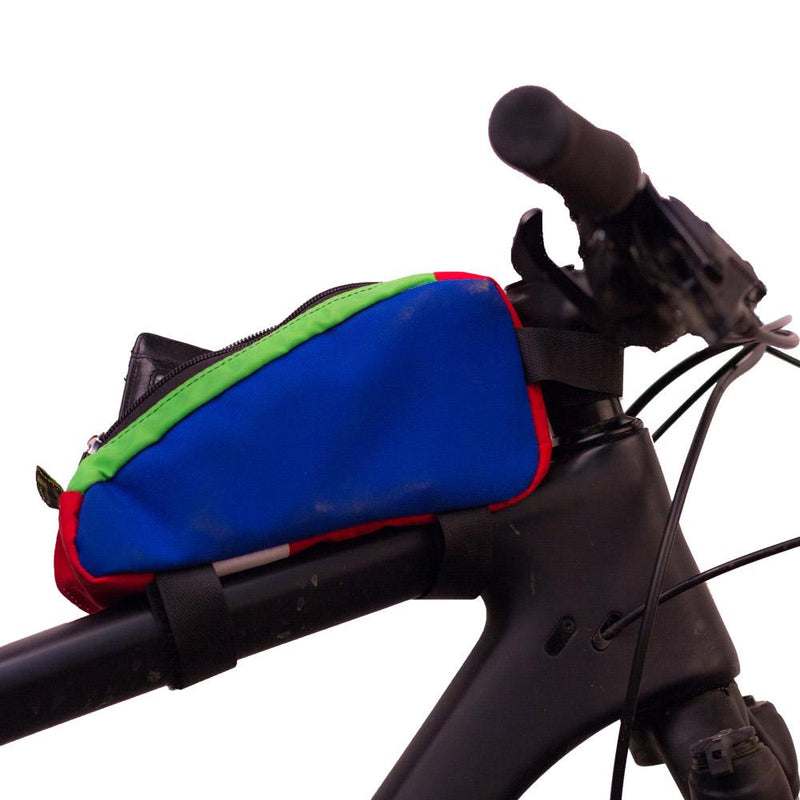 Green Guru Tanker Top Tube Upcycled Materials Bicycle Bag (Three Colors)