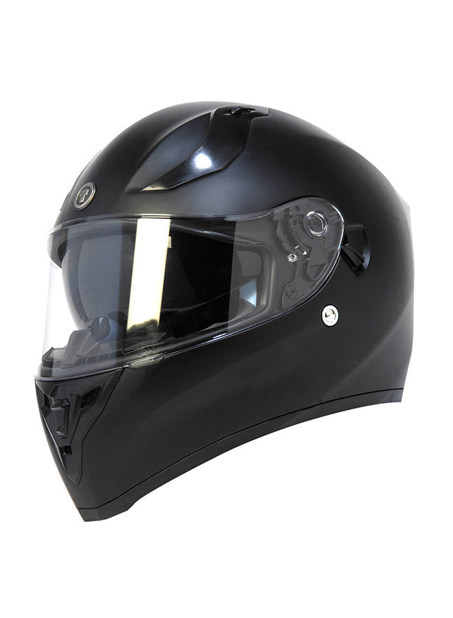 TORC T-15B Solid Black Full Face Street Bluetooth Motorcycle Helmet