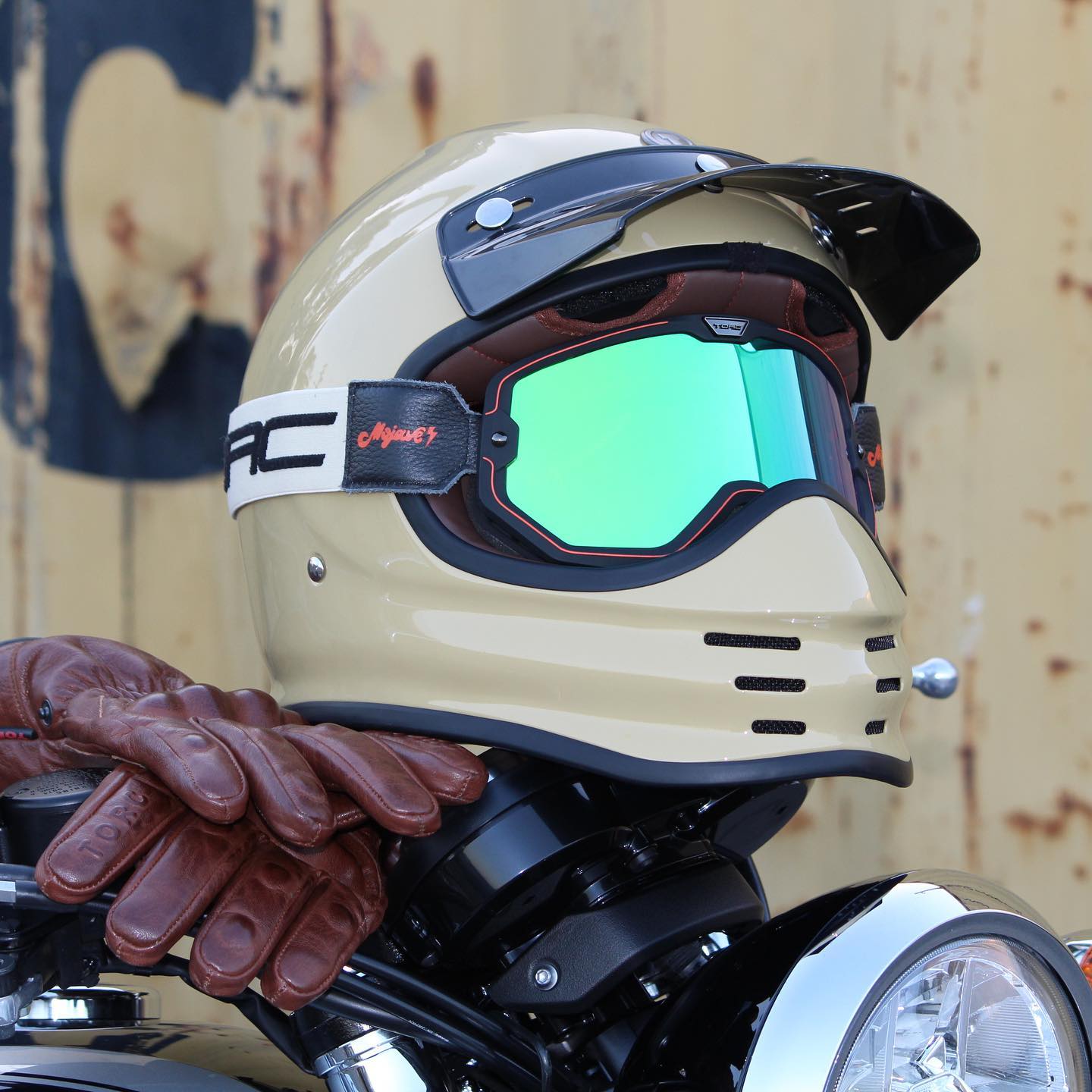 bluetooth retro motorcycle helmet TORC T-15B Captain Shadow Full Face Street Bluetooth Motorcycle Helmet