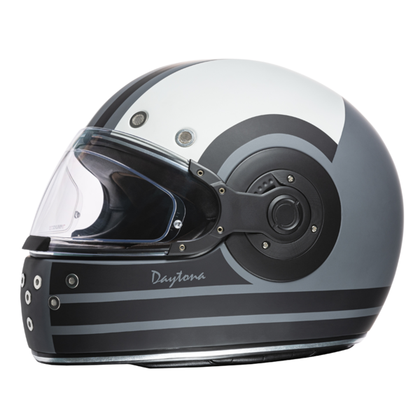 Daytona Retro D.O.T. Racer Full Face Motorcycle Helmet