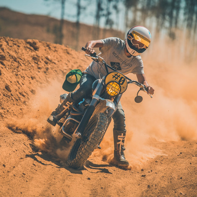 NEXX X.G200 Purist Plain Off Road Retro Motorcycle Helmet (XS - 2XL)